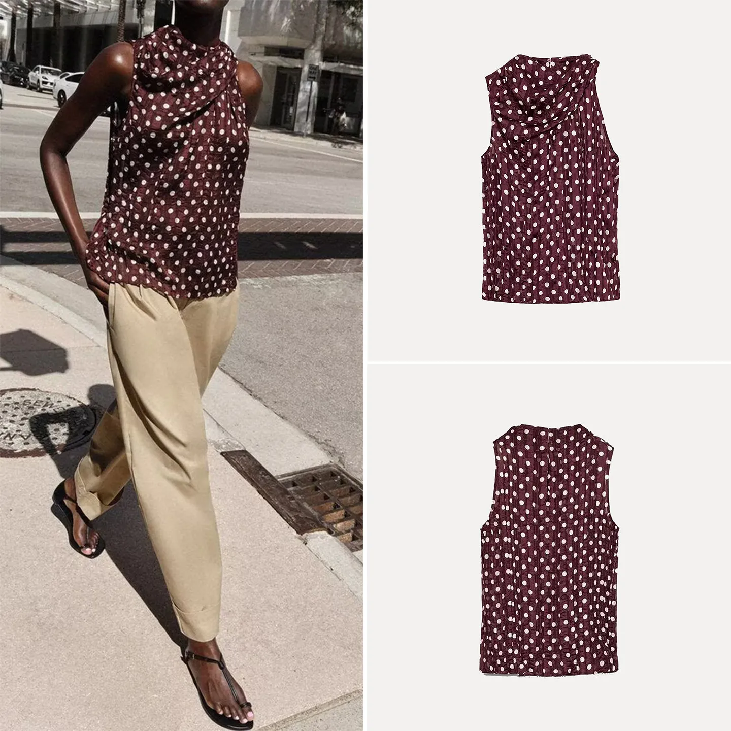 Faionable Polka Dot irt Women's Spring 2026 Personali Match European Sle Top Z Brand Casual Regular Length
Faionable Polka Dot irt Women's Spring 2026 Personali Match European Sle Top Z Brand Casual Regular Length