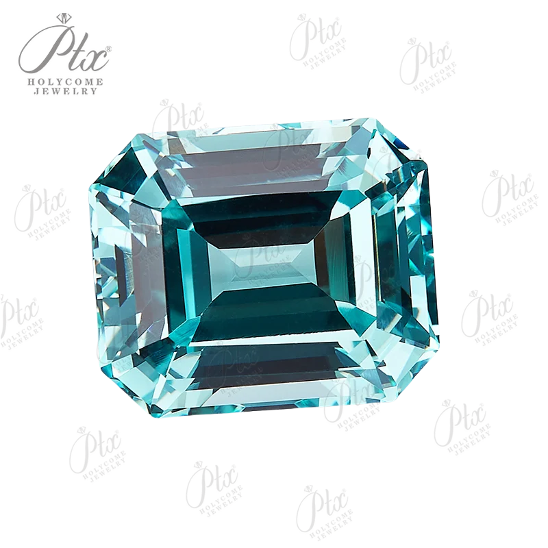 Paraiba Color Lab Grown Emerald Cut Fine Gemstone Charm For DIY Women Party Jewelry Making Necklace Selectable AGL Certificate
Paraiba Color Lab Grown Emerald Cut Fine Gemstone Charm For DIY Women Party Jewelry Making Necklace Selectable AGL Certificate