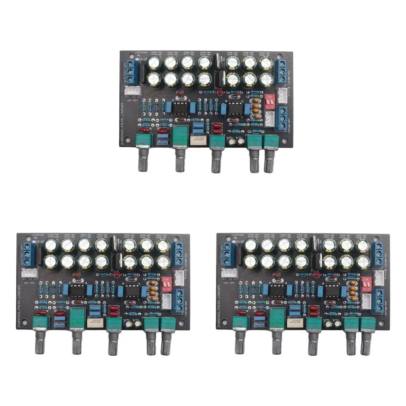 Classic-3X Convenient Multifunctional Pre-Amplifier Tone Board Preamp Volume Tone Control DIY Speaker Amplifiers Sound Audio Amp
Classic-3X Convenient Multifunctional Pre-Amplifier Tone Board Preamp Volume Tone Control DIY Speaker Amplifiers Sound Audio Amp