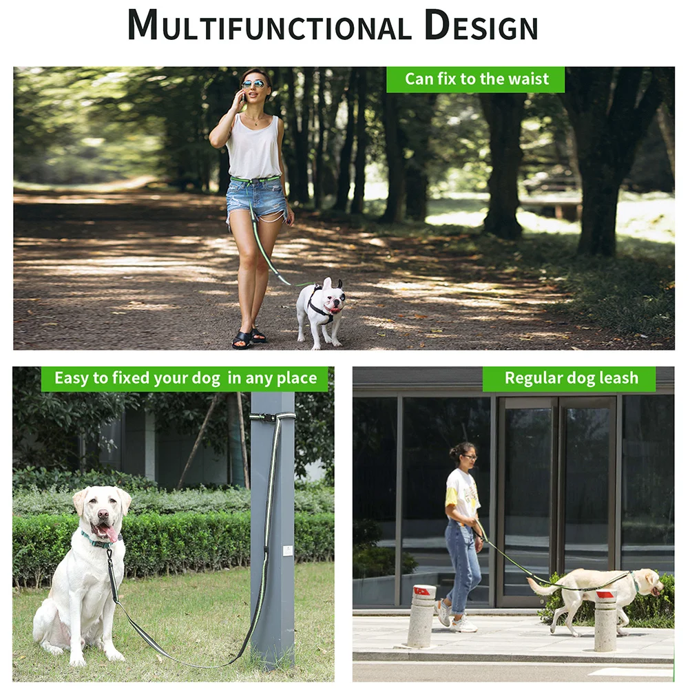 Fluorescent Green Dog Walking Belt Nylon Reflective Hands Free Leash Running Leash for Dogs Medium Size Dog Walking Belt 
Fluorescent Green Dog Walking Belt Nylon Reflective Hands Free Leash Running Leash for Dogs Medium Size Dog Walking Belt
