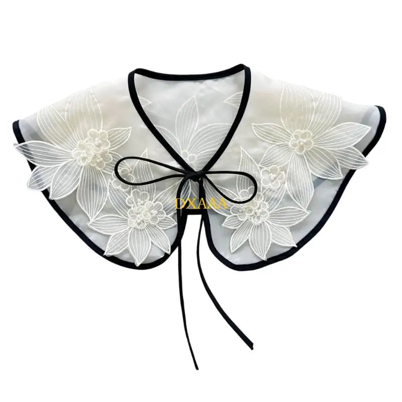 DXAA Trendy Detachable Embroidered Collar False Collar Enhancing Casual And Prom Wear
DXAA Trendy Detachable Embroidered Collar False Collar Enhancing Casual And Prom Wear