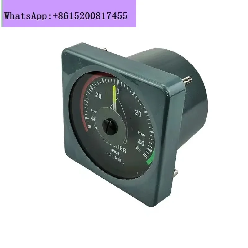 Hydraulic rudder angle meter
Hydraulic rudder angle meter