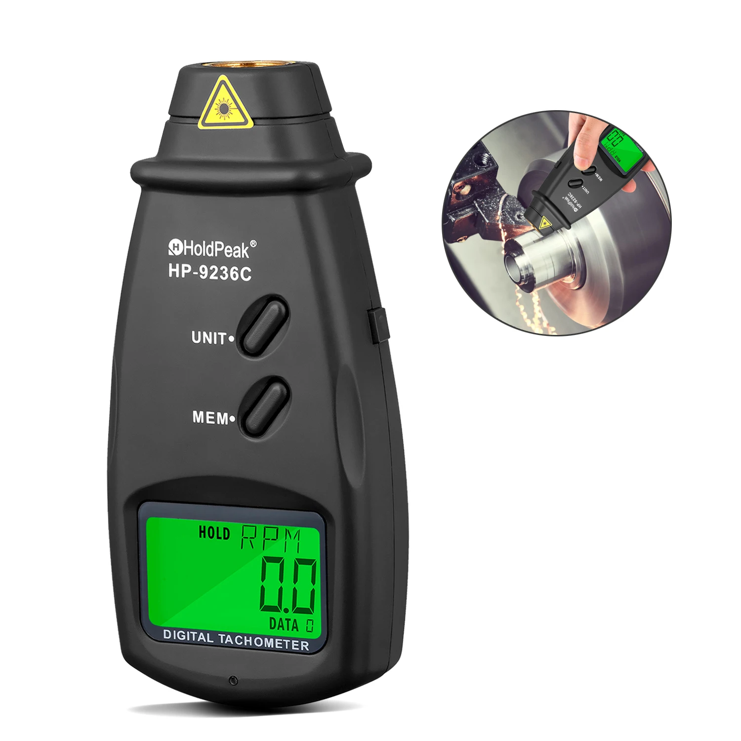 Contact & Non‑Contact Digital Tachometer with Laser RPM Surface Speed Length Measurement Data Storage High Accuracy Tester
Contact & Non‑Contact Digital Tachometer with Laser RPM Surface Speed Length Measurement Data Storage High Accuracy Tester