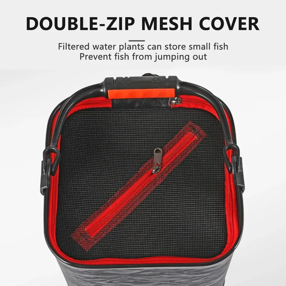 3D Textured Folding Bucket Collapsible Multifunctional EVA Bucket Foldable Lightweight Live Bait Container Fishing Accessories
3D Textured Folding Bucket Collapsible Multifunctional EVA Bucket Foldable Lightweight Live Bait Container Fishing Accessories