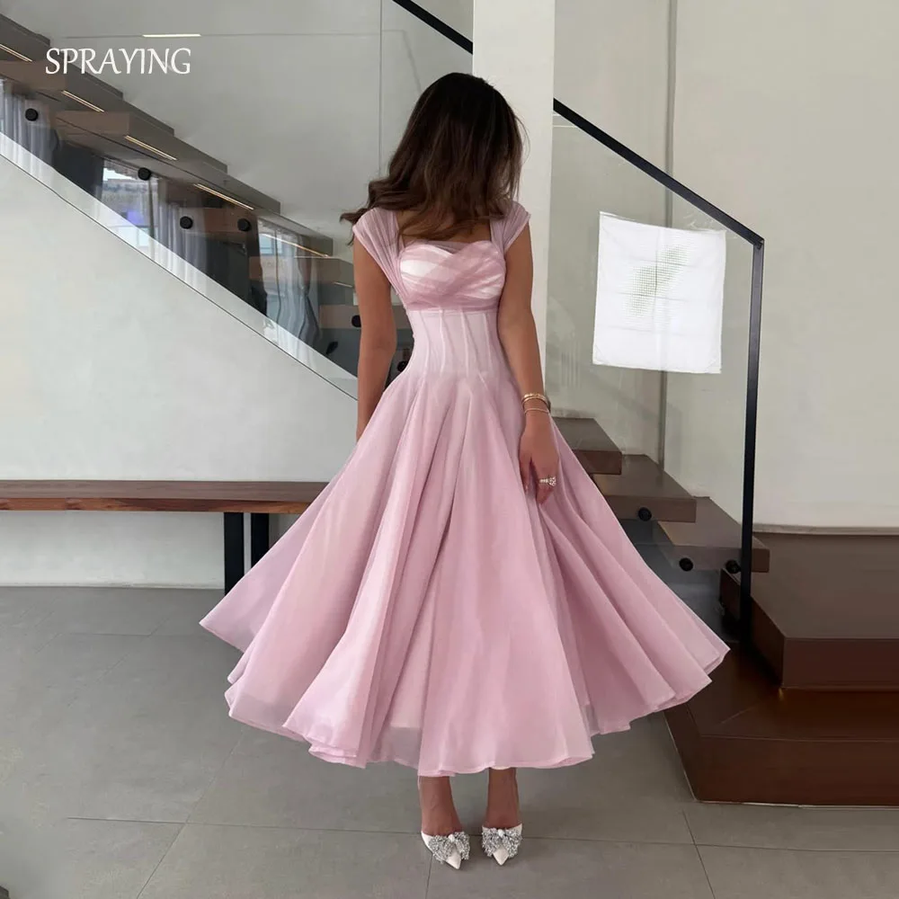 SPRAYING Elegant Chiffon Evening Dresses Sweetheart Strap Party Dresses A line Ankle Length Formal Event Dresses Customized 2026
SPRAYING Elegant Chiffon Evening Dresses Sweetheart Strap Party Dresses A line Ankle Length Formal Event Dresses Customized 2026