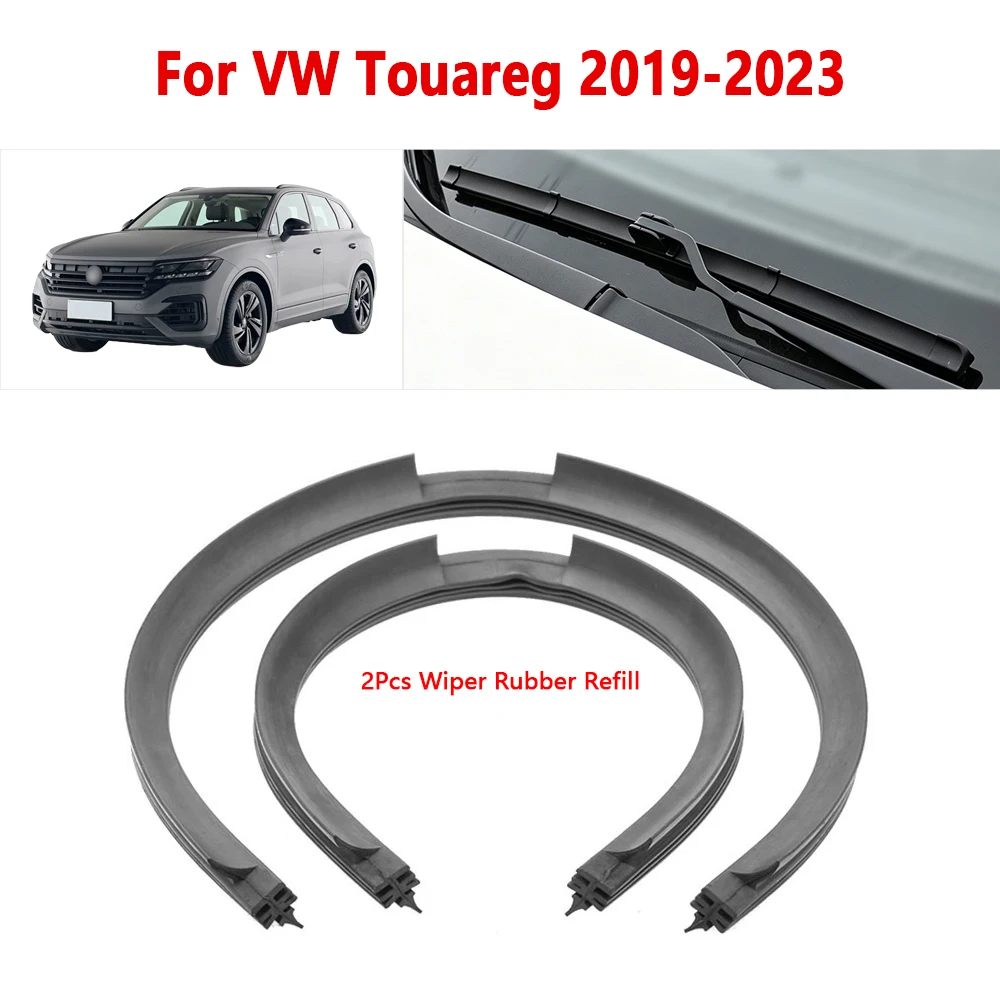 For VW Touareg 2019 2020 2021 2022 2023 Wiper Refill Rubber Strip 21" 26" Car Wiper Accessories 1Pair
For VW Touareg 2019 2020 2021 2022 2023 Wiper Refill Rubber Strip 21" 26" Car Wiper Accessories 1Pair
