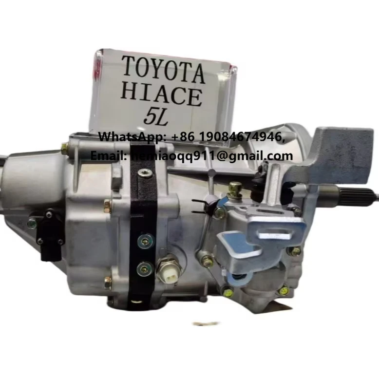 Brand New Stock Auto Manual Transmission Gearbox Assembly for TOYOTA Hiace Hilux 3L 5L Models 33030-0L010 33030-26691
Brand New Stock Auto Manual Transmission Gearbox Assembly for TOYOTA Hiace Hilux 3L 5L Models 33030-0L010 33030-26691