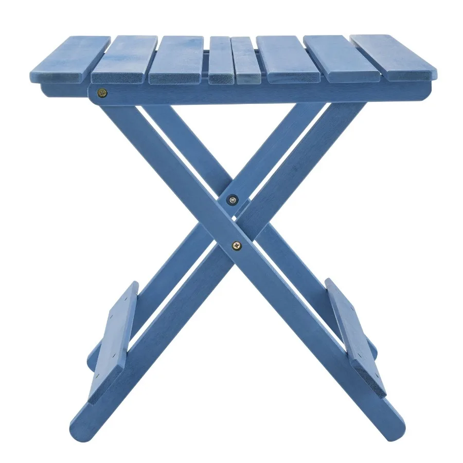 Folding Square Table Patio Outdoor solid wood Table for Backyard Balcony Portable Design SpaceSaving Blue Color
Folding Square Table Patio Outdoor solid wood Table for Backyard Balcony Portable Design SpaceSaving Blue Color