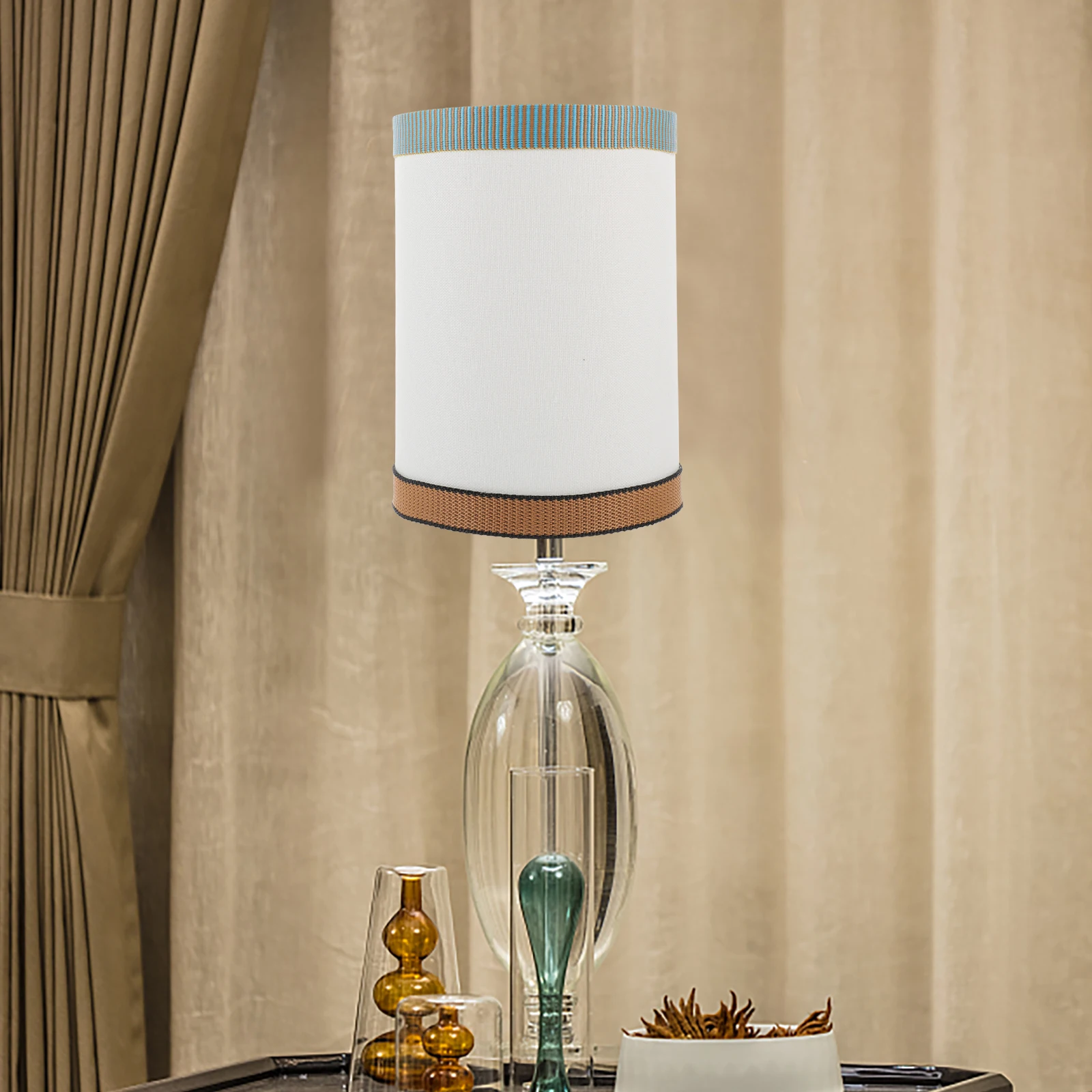 Fabric Table Lamp Shade Minimalist Design Soft Light Diffusion for Home Desk Bedside Decorative Lighting Replacement Cover
Fabric Table Lamp Shade Minimalist Design Soft Light Diffusion for Home Desk Bedside Decorative Lighting Replacement Cover