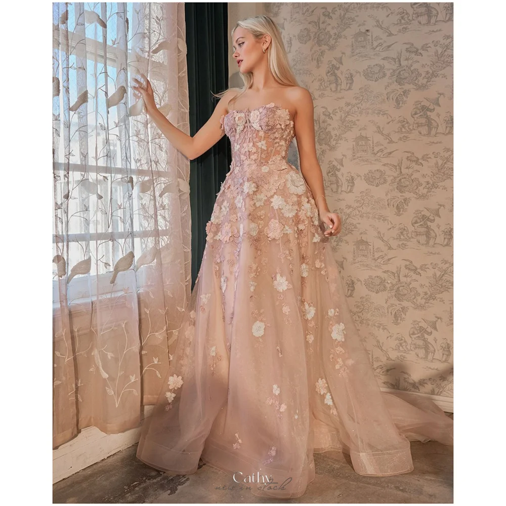 Cathy Индивидуальные платья трапециевидной формы без бретелек с аппликацией для выпускного вечера без рукавов Иллюзия Vestidos de Noiva Вечернее платье длиной до пола 2025
Cathy Индивидуальные платья трапециевидной формы без бретелек с аппликацией для выпускного вечера без рукавов Иллюзия Vestidos de Noiva Вечернее платье длиной до пола 2025