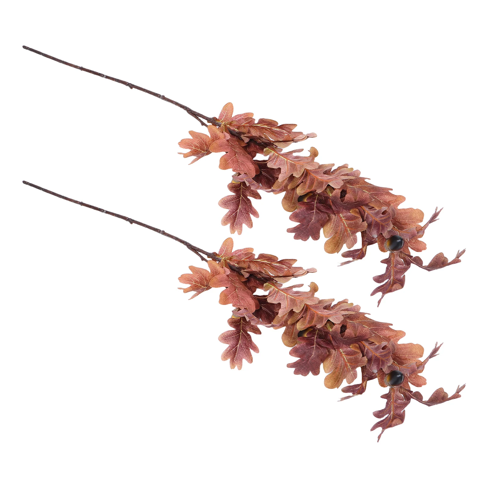 2pcs Stems Fall Artificial Oak Leaves Faux Tree Branches For Home Wedding Autumn Decorations Fade Resistant Long Branches Indoor
2pcs Stems Fall Artificial Oak Leaves Faux Tree Branches For Home Wedding Autumn Decorations Fade Resistant Long Branches Indoor