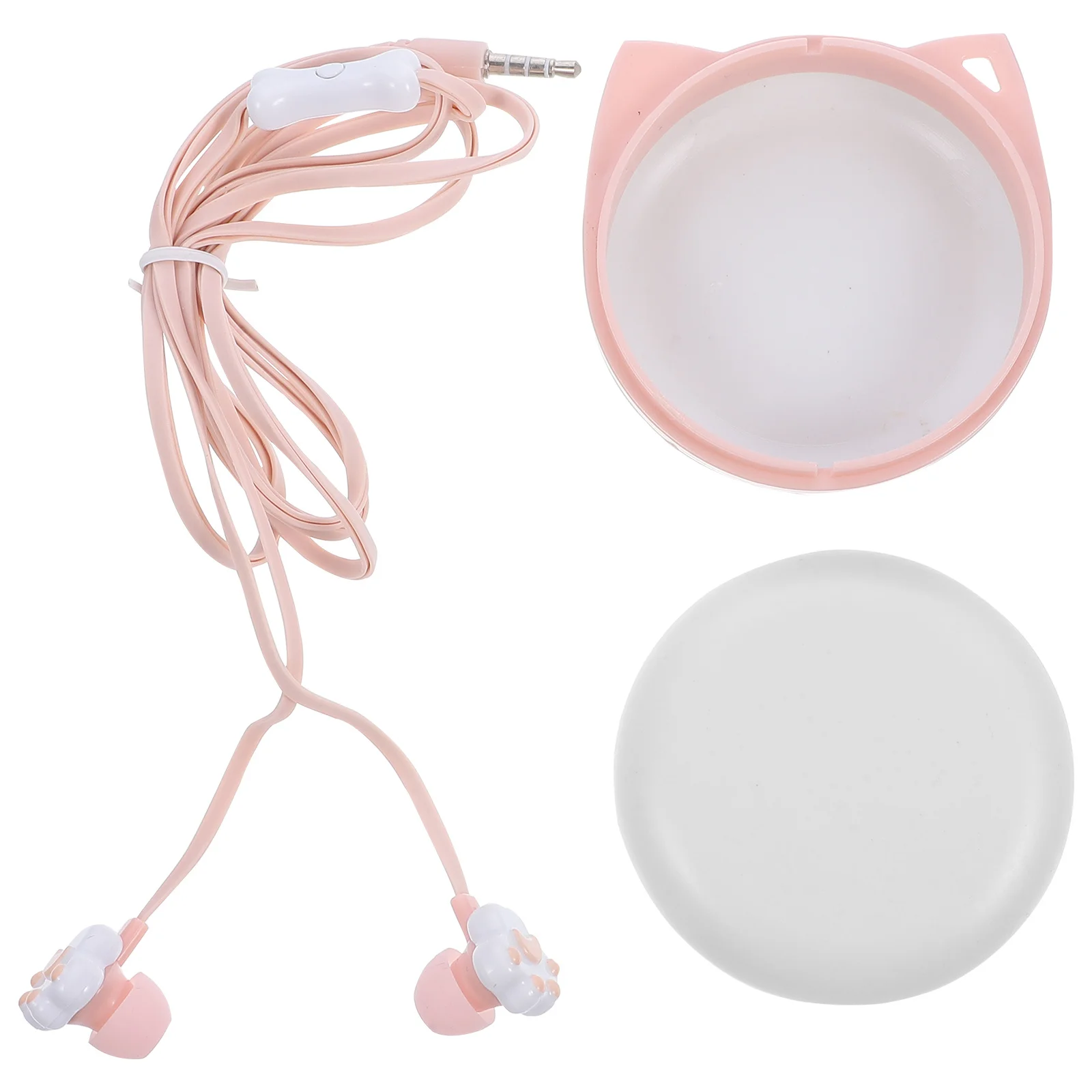 1pc Kitten Claw Earphones Cute Cartoon Design For Pink Gift Box Included 3.5Mm Jack Compatible Headphones Earphones
1pc Kitten Claw Earphones Cute Cartoon Design For Pink Gift Box Included 3.5Mm Jack Compatible Headphones Earphones