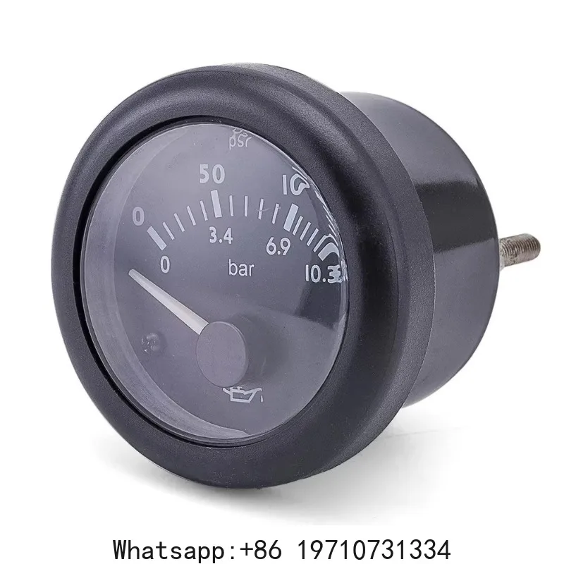 Universal Oil Pressure Meter Diesel Engine Oil Pressure Gauge To Match With Oil Pressure Sensor Plug Generator Parts 12V 24V
Universal Oil Pressure Meter Diesel Engine Oil Pressure Gauge To Match With Oil Pressure Sensor Plug Generator Parts 12V 24V