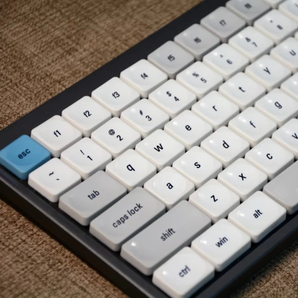 LCK Theme Low Profile Keycap Set PBT Custom Simple Retro Gray Keyboard Cap Original Office Gaming KeyCap for Mechanical Keyboard
LCK Theme Low Profile Keycap Set PBT Custom Simple Retro Gray Keyboard Cap Original Office Gaming KeyCap for Mechanical Keyboard
