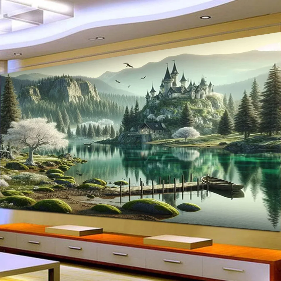 Alps Lake Reflection Scenic Diamond Painting Large Full Diamond Embroidery Mosaic 5D Green Moutnain Castle Diy Gift for Hiker
Alps Lake Reflection Scenic Diamond Painting Large Full Diamond Embroidery Mosaic 5D Green Moutnain Castle Diy Gift for Hiker