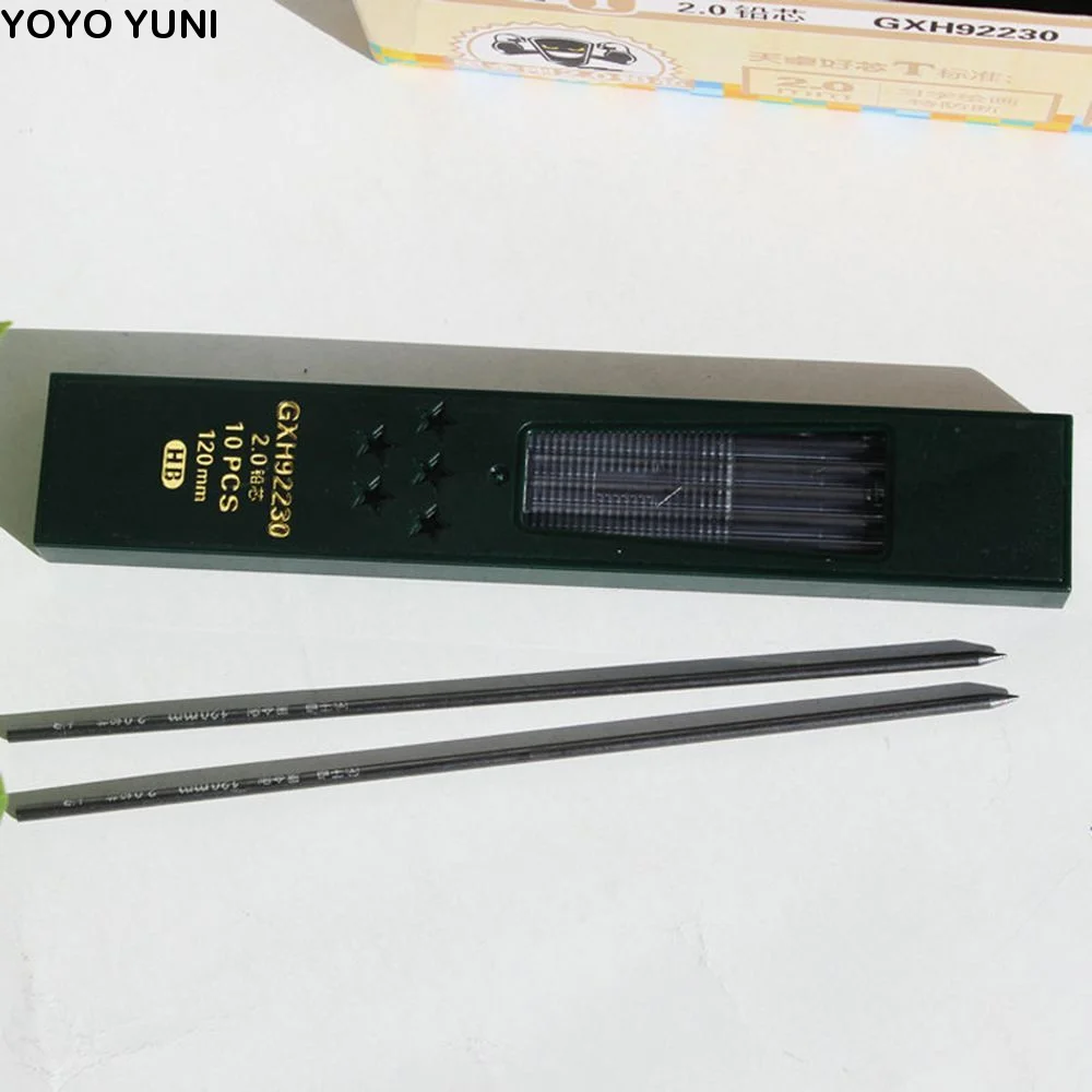 Compasses Office Writing 10 Pcs/box 2.0mm Automatic Mechanical Pencil Refill for School Supplies Student Stationery HB/2B Lead
Compasses Office Writing 10 Pcs/box 2.0mm Automatic Mechanical Pencil Refill for School Supplies Student Stationery HB/2B Lead
