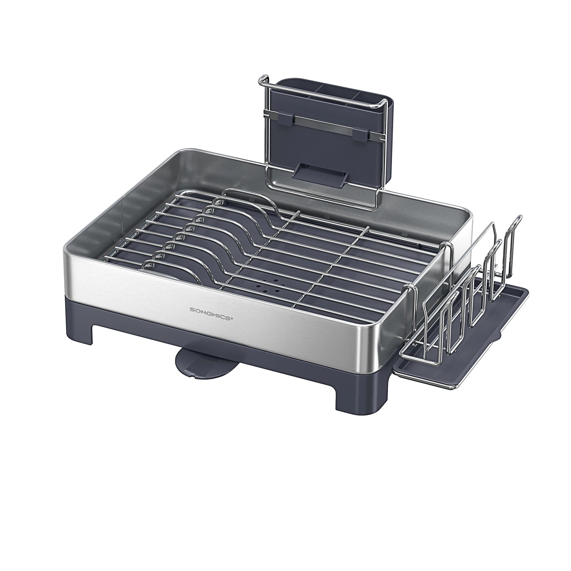 SONGMICS Large Dish Drying Rack, Premium Stainless Steel Dish Rack with Rotatable Spout, Fingerprint-Resistant Dish Drainers
SONGMICS Large Dish Drying Rack, Premium Stainless Steel Dish Rack with Rotatable Spout, Fingerprint-Resistant Dish Drainers