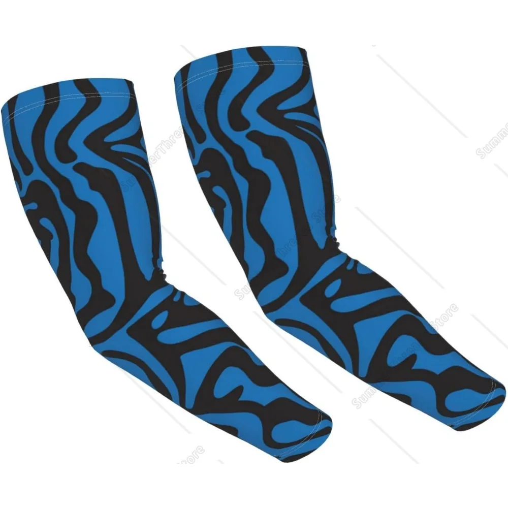 Zebra Animal Pattern Blue Arm Cover Arm Guard Arm Cover Ice Silk Sleeve Cold Feeling Sweat-absorbing Fast Drying
Zebra Animal Pattern Blue Arm Cover Arm Guard Arm Cover Ice Silk Sleeve Cold Feeling Sweat-absorbing Fast Drying