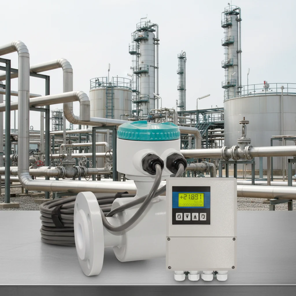 DN200 PTFE 0.5 Accuracy Electromagnetic Flow Meter Strong Acid and Base Slurry and Mud
DN200 PTFE 0.5 Accuracy Electromagnetic Flow Meter Strong Acid and Base Slurry and Mud