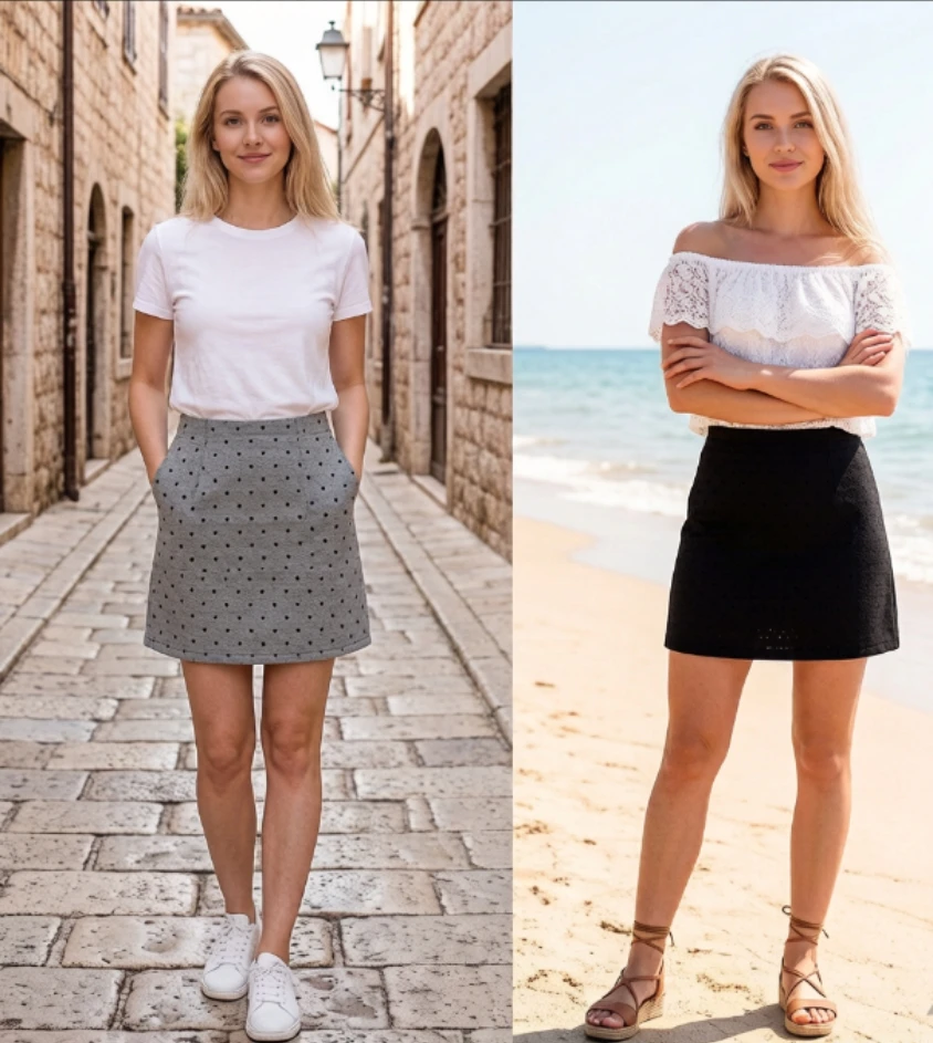Light gray heart-shaped polka dot midi skirt with Korean women's temperament, high waist woolen short skirt, slim fit
Light gray heart-shaped polka dot midi skirt with Korean women's temperament, high waist woolen short skirt, slim fit