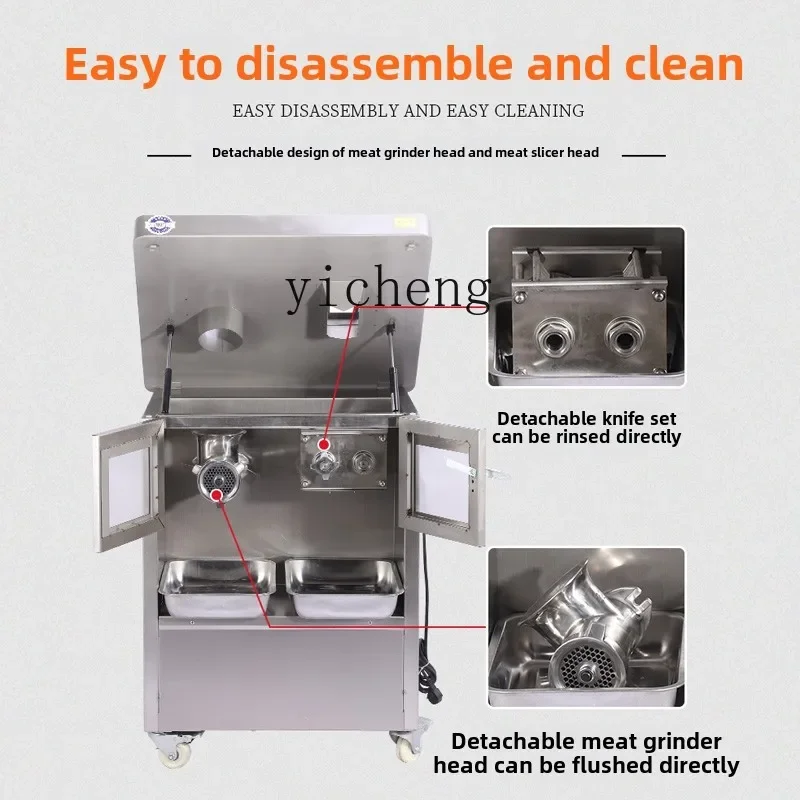 XL Commercial Meat Grinder Multifunctional Stainless Steel Large High Power Meat Beating, Meat Slicing
XL Commercial Meat Grinder Multifunctional Stainless Steel Large High Power Meat Beating, Meat Slicing