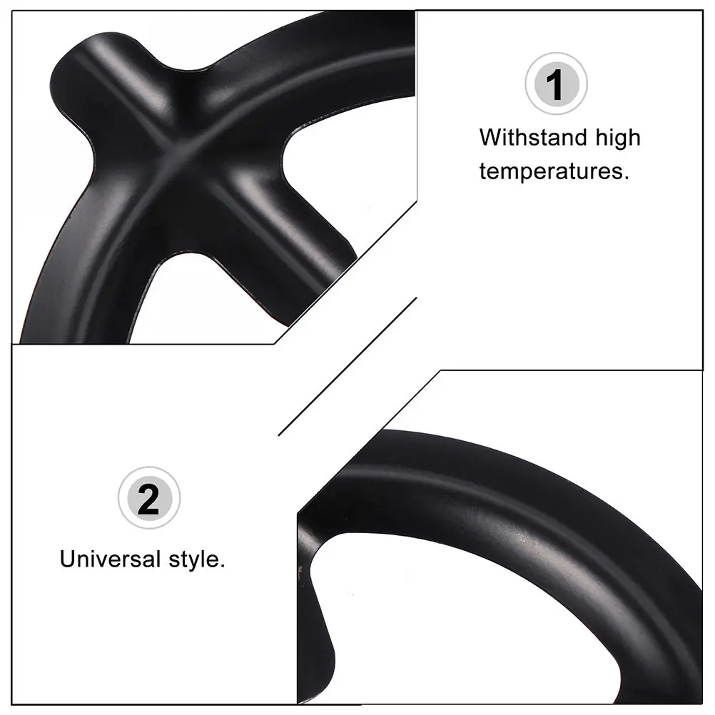 5 Pcs Iron Gas Stove Racks Heat Resistant Round Black Pan Holder Stands for Home Restaurant Kitchen Use Sturdy Wok Pan
5 Pcs Iron Gas Stove Racks Heat Resistant Round Black Pan Holder Stands for Home Restaurant Kitchen Use Sturdy Wok Pan