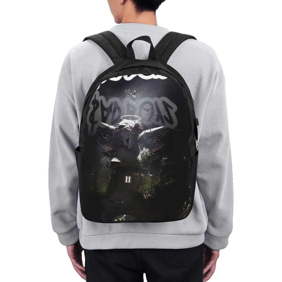 Junior H Merch Sad Boyz Backpack Travel Notebook Bag Computer College Student School Bag Laptop Shoulder Bags for Men Women
Junior H Merch Sad Boyz Backpack Travel Notebook Bag Computer College Student School Bag Laptop Shoulder Bags for Men Women