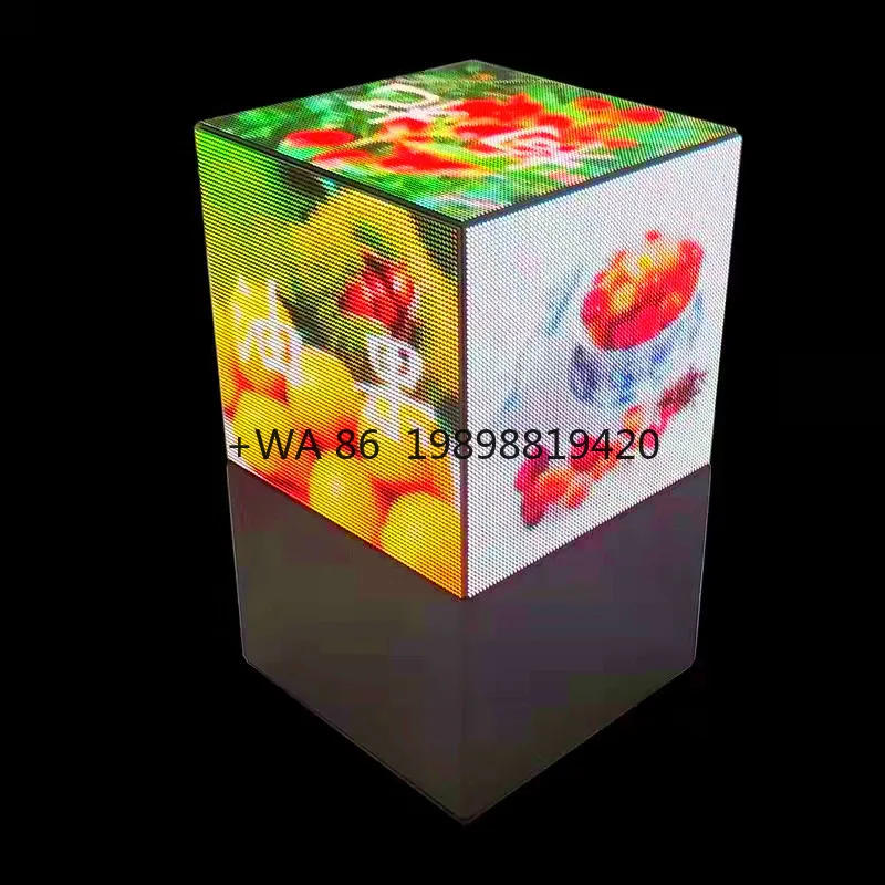 Светодиодный экран-куб специальной формы. Светодиодный экран Magic Cube, экран специальной формы, трехмерный экран, квадратный экран.
Светодиодный экран-куб специальной формы. Светодиодный экран Magic Cube, экран специальной формы, трехмерный экран, квадратный экран.