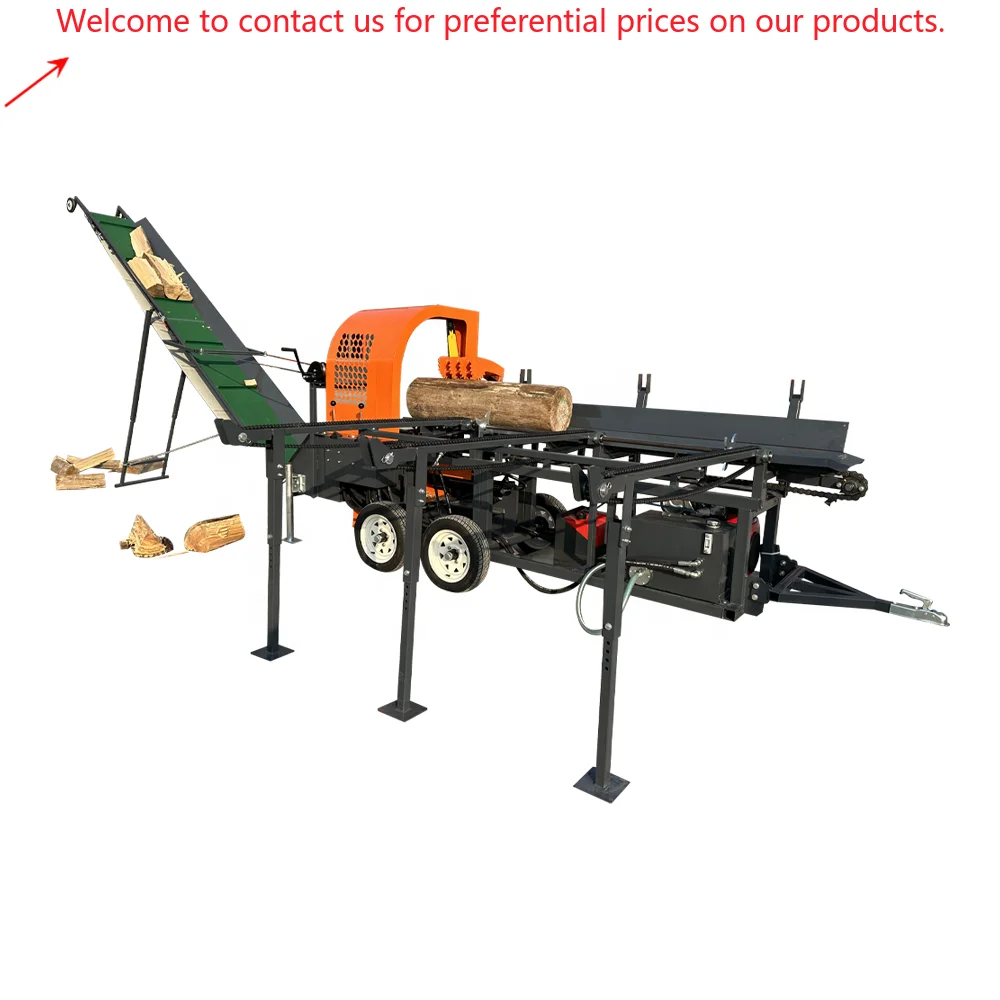 30ton Automatic Forestry Machine Gasoline Petrol Engine Log Splitter Firewood Wood Processor
30ton Automatic Forestry Machine Gasoline Petrol Engine Log Splitter Firewood Wood Processor
