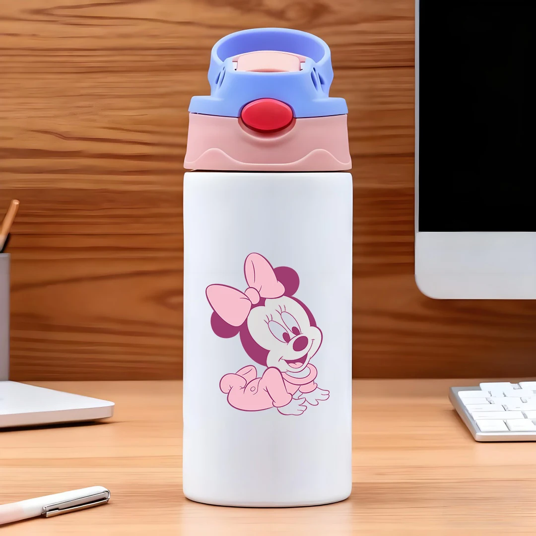 Disney cartoon mouse pink bow tie outfit 304 stainless steel cartoon straw cup children's water cup New Year gift
Disney cartoon mouse pink bow tie outfit 304 stainless steel cartoon straw cup children's water cup New Year gift