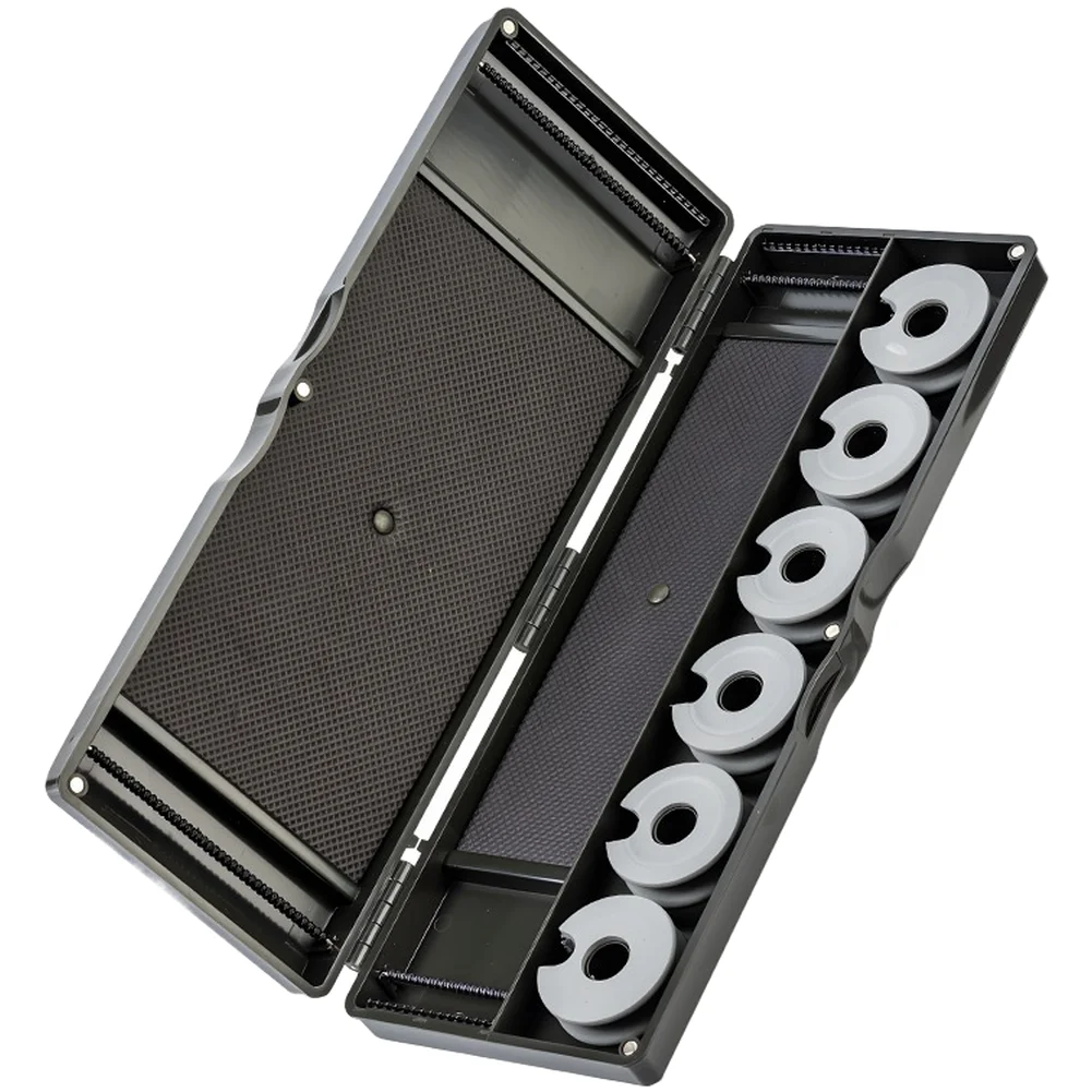 Fishing accessory box with foam portable large capacity storage double sided compartments for carp rig and line group storage
Fishing accessory box with foam portable large capacity storage double sided compartments for carp rig and line group storage