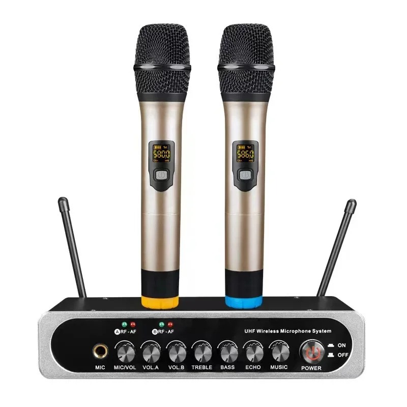Hot X-8 UHF PRO Digital Work Compact Microphone Wireless Conference Room Sound System UHF Dual-channel Wireless Microphone
Hot X-8 UHF PRO Digital Work Compact Microphone Wireless Conference Room Sound System UHF Dual-channel Wireless Microphone