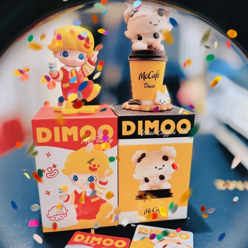 POP Mart DIMOO McDonald's Co branded Series Figurine Stickers Clothes Display Stand Surrounding Trendy toy Art Pieces
POP Mart DIMOO McDonald's Co branded Series Figurine Stickers Clothes Display Stand Surrounding Trendy toy Art Pieces