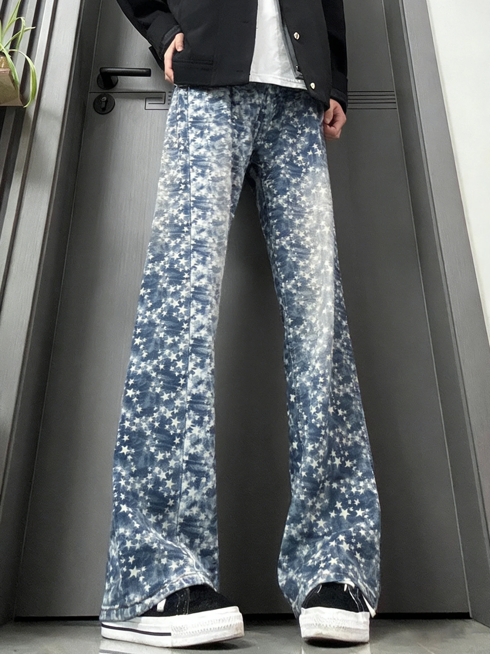 Retro Waed Embroidered Cactus Pattern Men's Straight Leg Jeans Clean Fit Casual Straight Tube Trousers for Youth
Retro Waed Embroidered Cactus Pattern Men's Straight Leg Jeans Clean Fit Casual Straight Tube Trousers for Youth