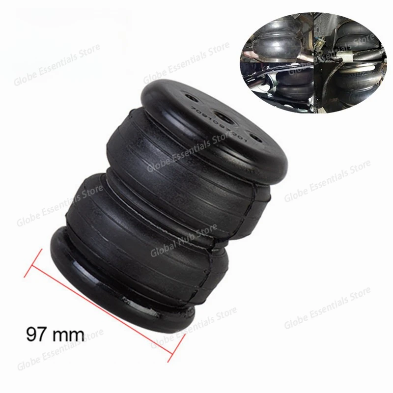 Air Suspension 97mm Truck Shock Absorber Rubber Airbag Single Port 1/4 "For npt2E2200
Air Suspension 97mm Truck Shock Absorber Rubber Airbag Single Port 1/4 "For npt2E2200