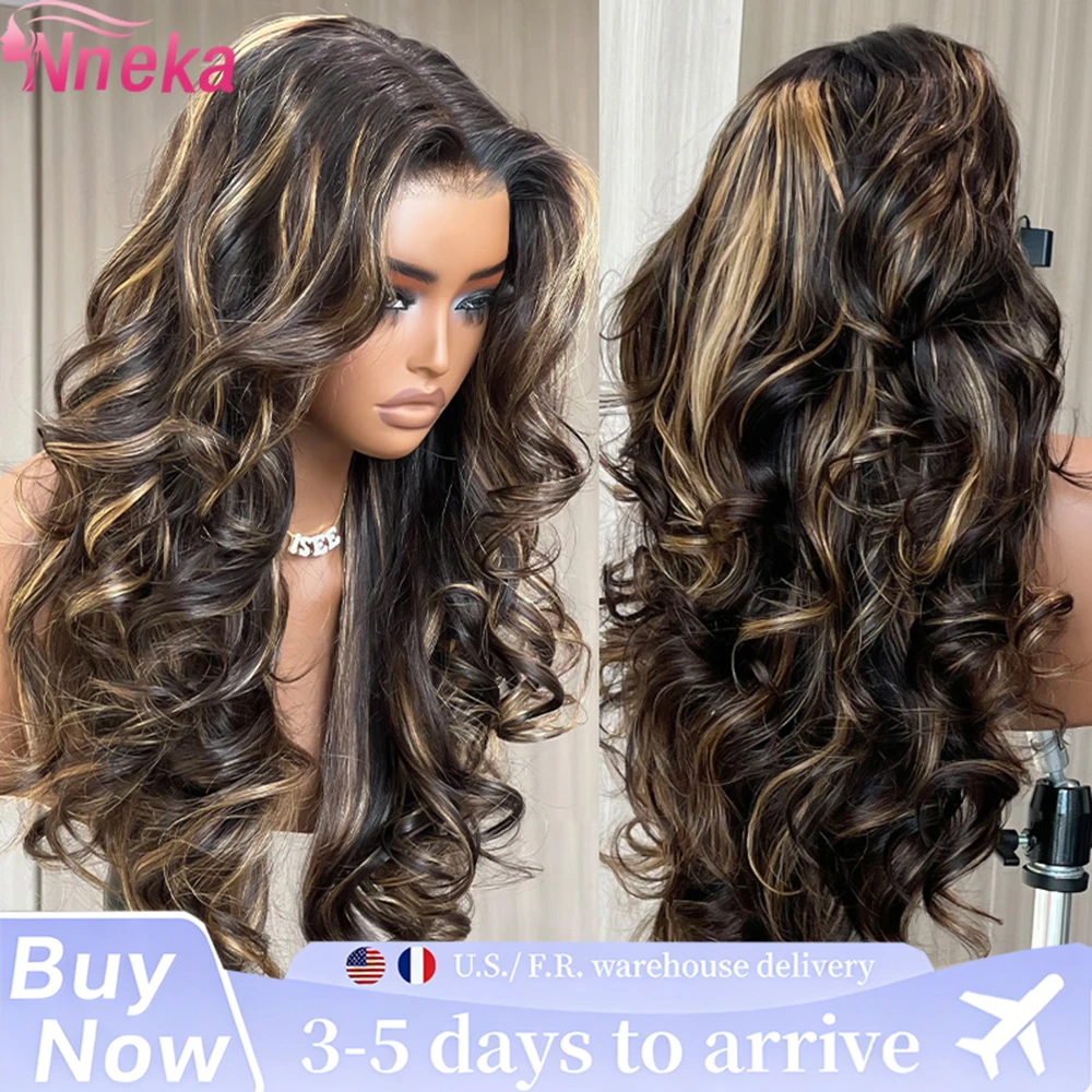 Colored Highlight Wig Human Hair Brazilian 13x4 13x6 Hd Lace Frontal Wig For Women 36 Inch Blond Ombre Lace Front Body Wave Wigs
Colored Highlight Wig Human Hair Brazilian 13x4 13x6 Hd Lace Frontal Wig For Women 36 Inch Blond Ombre Lace Front Body Wave Wigs
