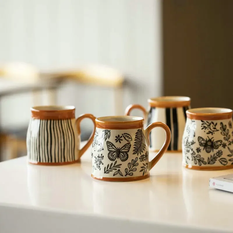Midan Light Luxury Large Capacity Ceramic Mug Household Coffee cup Juice Milk Cup Cereal Cup
Midan Light Luxury Large Capacity Ceramic Mug Household Coffee cup Juice Milk Cup Cereal Cup