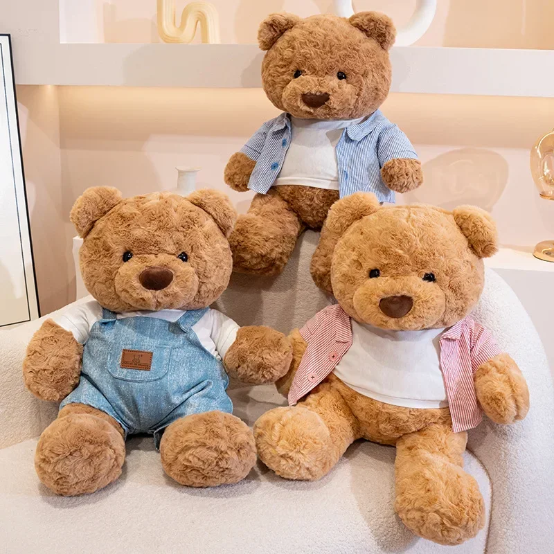 Kawaii Bear Wear Рубашка Комбинезон Кукла Плюшевая Игрушка Мультяшная Онимашка Медведь Кукла Подарок На День Рождения Подушка Дома Гостиная Спальня Декор 40/60 см
Kawaii Bear Wear Рубашка Комбинезон Кукла Плюшевая Игрушка Мультяшная Онимашка Медведь Кукла Подарок На День Рождения Подушка Дома Гостиная Спальня Декор 40/60 см