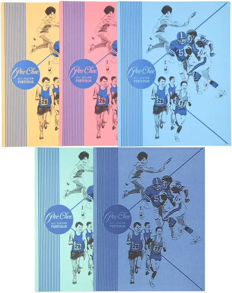 2-Pocket Folders, Color Talk Pee Chee Portfolio, Assorted Colors, 5-Pack (73331)
2-Pocket Folders, Color Talk Pee Chee Portfolio, Assorted Colors, 5-Pack (73331)