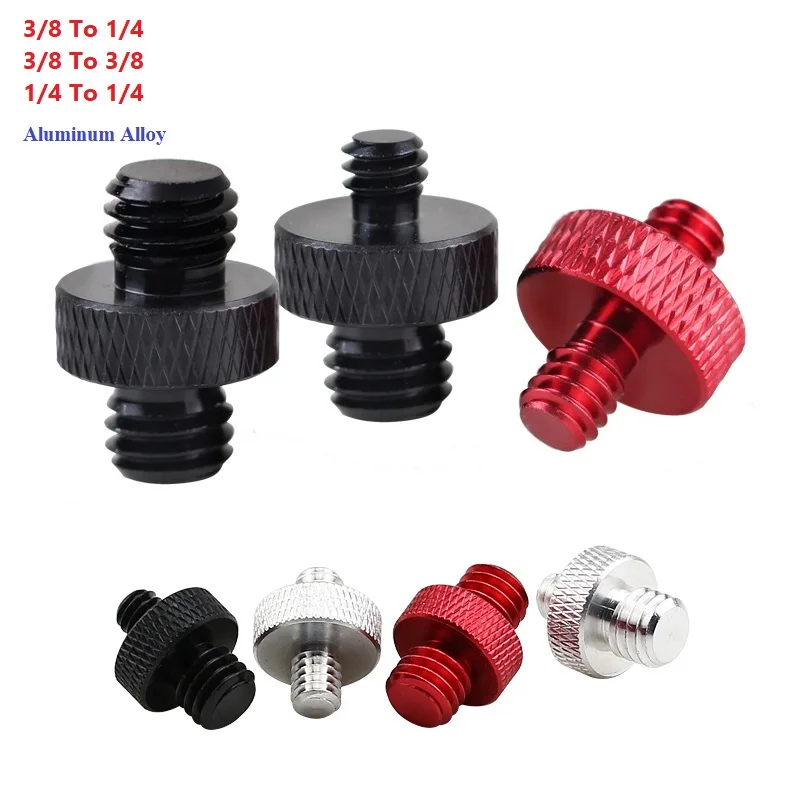 2pcs Universal Camera Conversion Screw 3/8 Male to 1/4 Male Screw Tripod Monopod Mount Adapter Photography
2pcs Universal Camera Conversion Screw 3/8 Male to 1/4 Male Screw Tripod Monopod Mount Adapter Photography