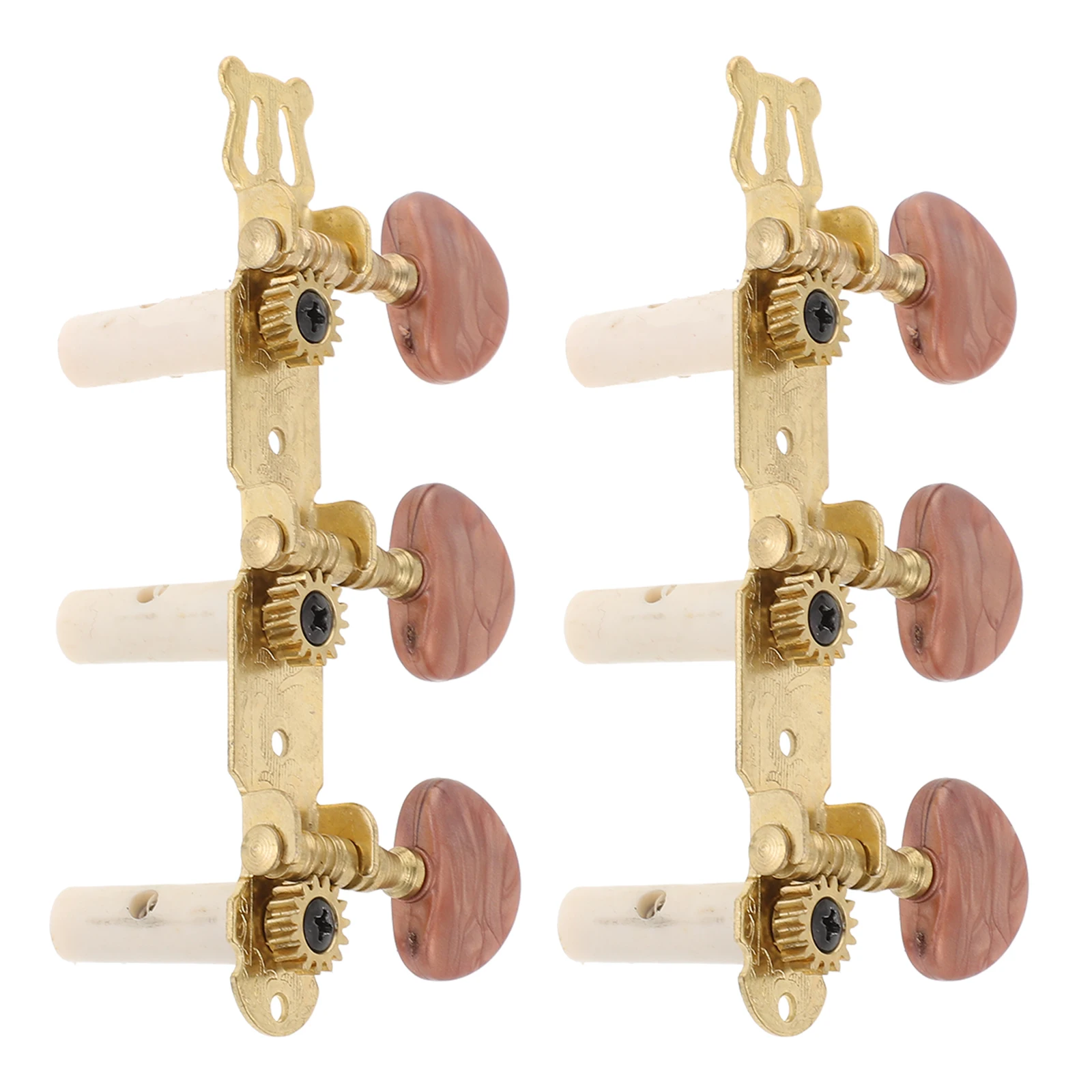 2pcs String Tuning Pegs Durable Classical 6Strings Guitar Machine Heads Parts Accessories Musical Instruments Guitar Hardware
2pcs String Tuning Pegs Durable Classical 6Strings Guitar Machine Heads Parts Accessories Musical Instruments Guitar Hardware