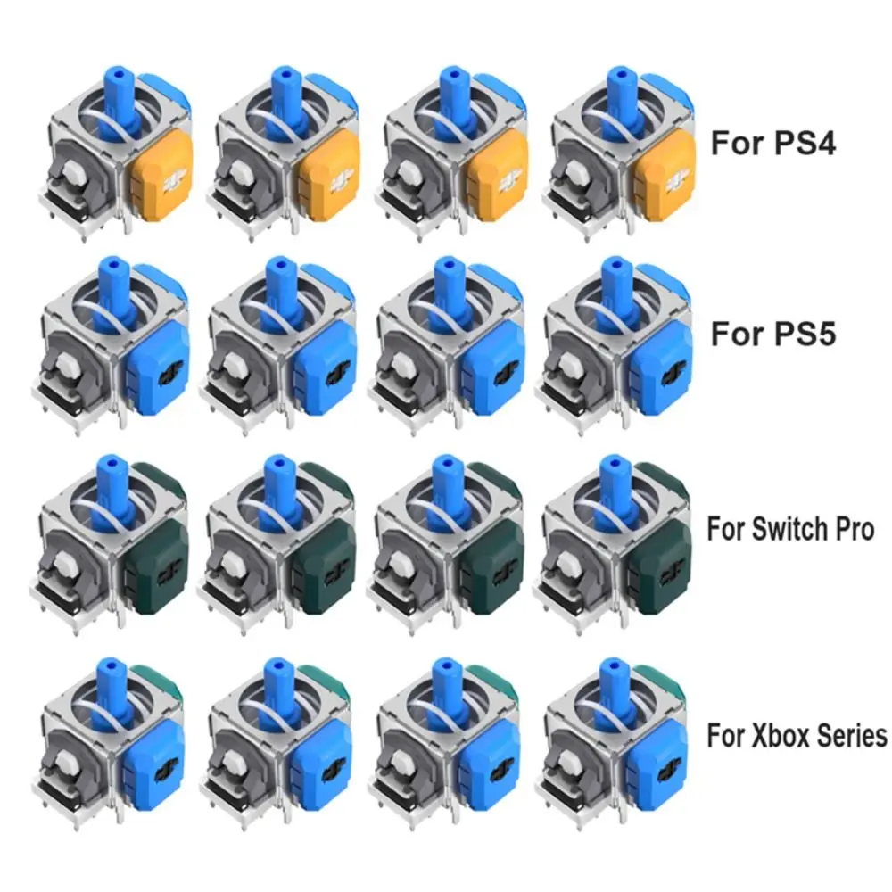 4/8PCS HALLPI Anti-Drift TMR Electromagnetic Joystick 3D Analog Durable ThumbStick for PS5/PS4/Xbox/Switch Pro
4/8PCS HALLPI Anti-Drift TMR Electromagnetic Joystick 3D Analog Durable ThumbStick for PS5/PS4/Xbox/Switch Pro