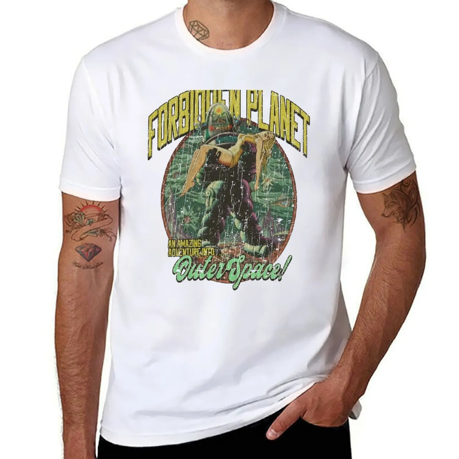 Forbidden Planet 1956 T-Shirt man t shirt cotton high quality t shirt for man T-Shirt
Forbidden Planet 1956 T-Shirt man t shirt cotton high quality t shirt for man T-Shirt