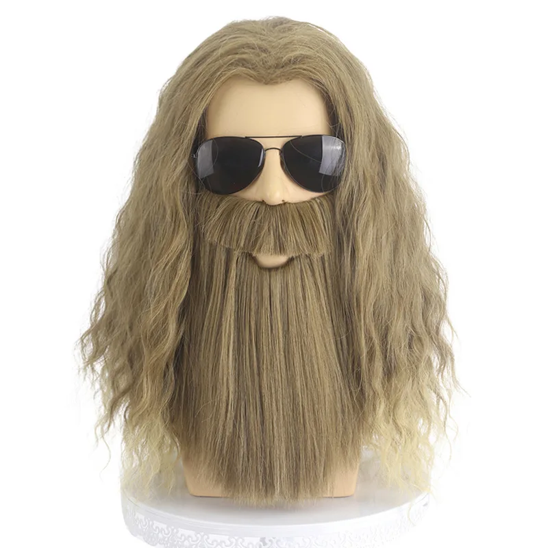 16 Inch Camel Synthetic Hair Wavy Long Thor Odinson Cosplay Wig for Halloween Thanksgiving Day Christmas School
16 Inch Camel Synthetic Hair Wavy Long Thor Odinson Cosplay Wig for Halloween Thanksgiving Day Christmas School