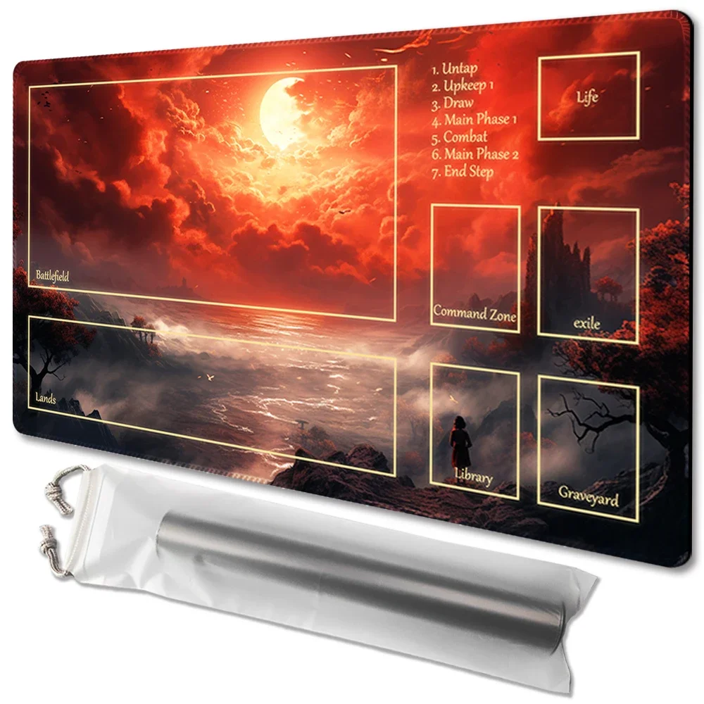 Bloody Night - Board Game MTG Playmat Table Mat Game Size 60X35 CM Mousepad Compatible for TCG CCG
Bloody Night - Board Game MTG Playmat Table Mat Game Size 60X35 CM Mousepad Compatible for TCG CCG
