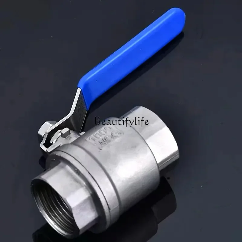 yj22 304 stainless steel two-piece ball valve threaded thread water pipe switch valve
yj22 304 stainless steel two-piece ball valve threaded thread water pipe switch valve