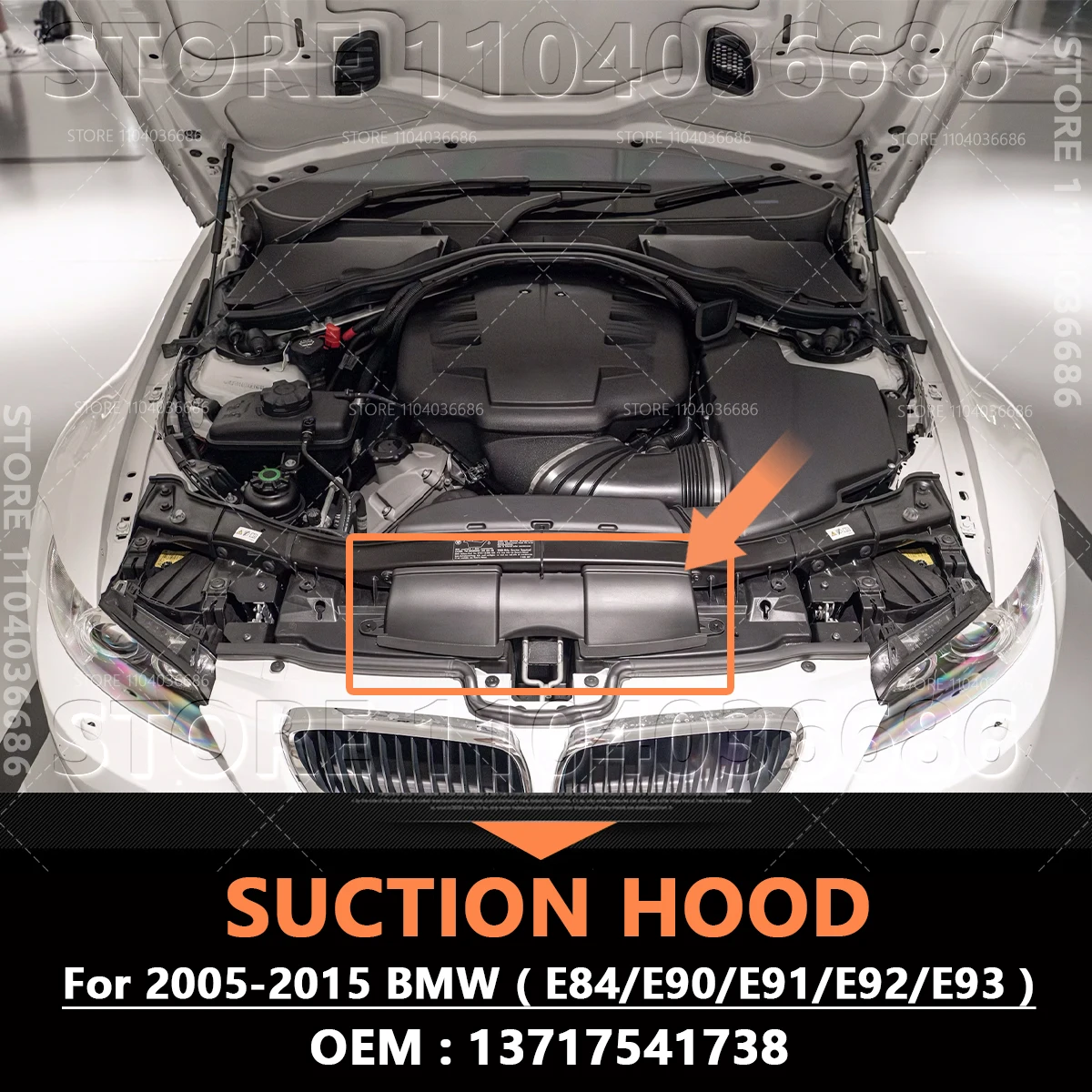 Для BMW 323i 325i 328i 330i 335i M3 X1 2005-2015 гг. (E84/E90/E91/E92/E93) воздухозаборник впускного воздуха 13717541738 
Для BMW 323i 325i 328i 330i 335i M3 X1 2005-2015 гг. (E84/E90/E91/E92/E93) воздухозаборник впускного воздуха 13717541738