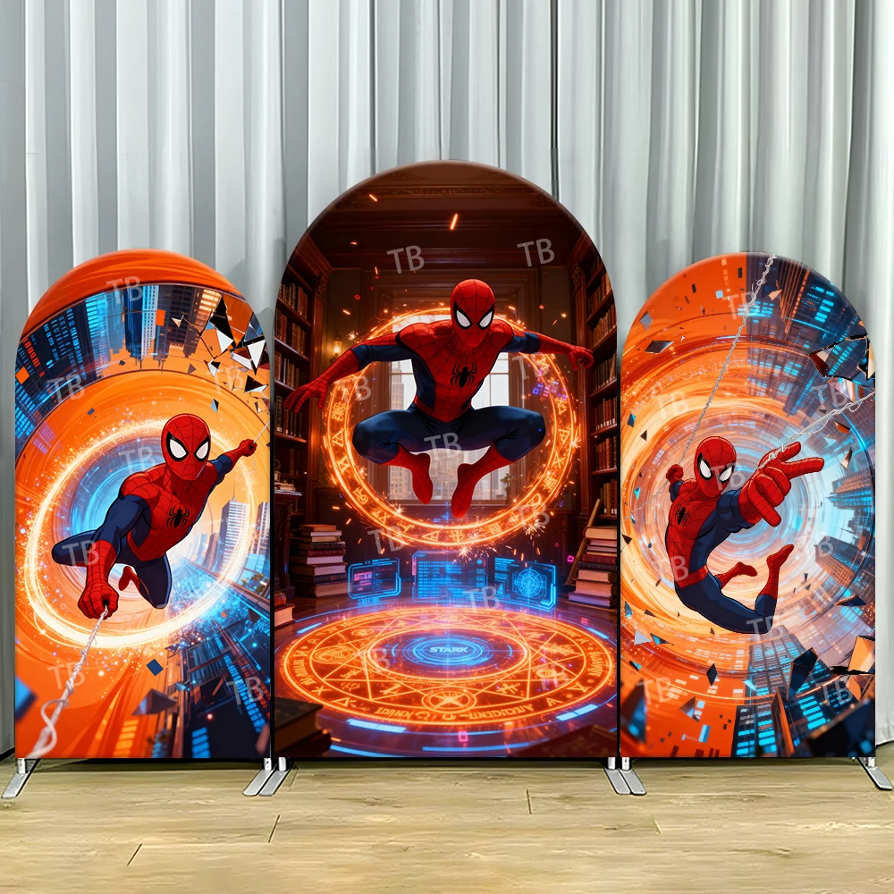 TB Marvel Superhero Theme Arch Backdrop Cover Spider-Man for Boys Birthday Party Baby Shower Decor Photo Background Wall Props
TB Marvel Superhero Theme Arch Backdrop Cover Spider-Man for Boys Birthday Party Baby Shower Decor Photo Background Wall Props