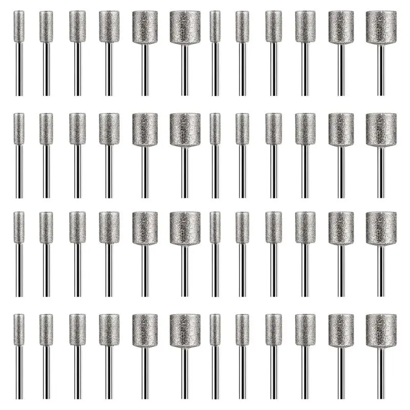 AB35-Stone Carving Set, 48PCS Diamond Burr Bits For Stone Rocks Glass Ceramics Dremel Rotary Tools(4Mm 5Mm 6Mm 8Mm 10Mm 12Mm)
AB35-Stone Carving Set, 48PCS Diamond Burr Bits For Stone Rocks Glass Ceramics Dremel Rotary Tools(4Mm 5Mm 6Mm 8Mm 10Mm 12Mm)