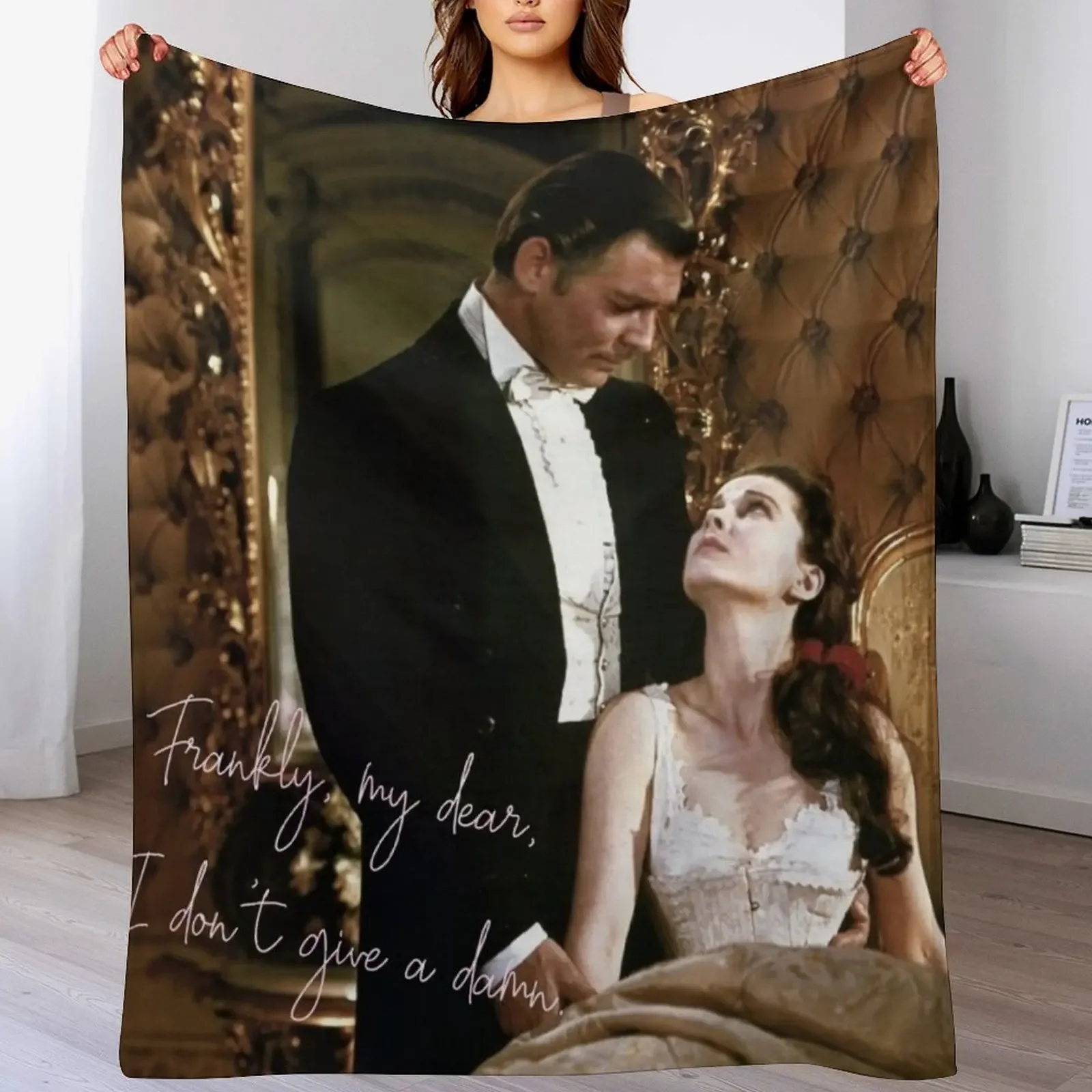 Gone with the wind movie iconic quote Throw Blanket bed plaid Decorative Sofa Luxury Picnic Blankets
Gone with the wind movie iconic quote Throw Blanket bed plaid Decorative Sofa Luxury Picnic Blankets